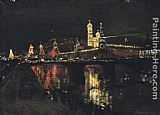 2011 Canvas Paintings - The Illumination of the Kremlin